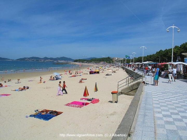 شقة Playa Samil Vigo Reformado 2016 المظهر الخارجي الصورة